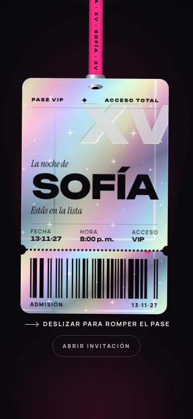 Apertura del diseño Premiere, con datos de ejemplo